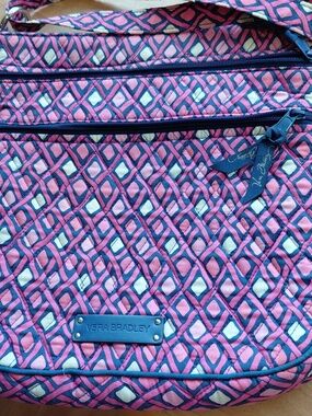 Vera Bradley Pink Quilted Shoulder Bag